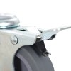 8 ks otočná kolečka s otvorem pro šroub 75 mm 277856