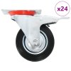 24 ks otočná kolečka 100 mm 277964