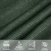 Plachta proti slunci 160 g/m² tmavě zelená 2 x 4,5 m HDPE 311450