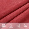 Plachta proti slunci 160 g/m² červená 3,5 x 4,5 m HDPE 311626