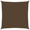 Stínící plachta 160 g/m² hnědá 2,5 x 2,5 m HDPE 311768