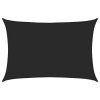 Stínící plachta 160 g/m² černá 3,5 x 5 m HDPE 311737