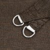 Plachta proti slunci 160 g/m² hnědá 3 x 4 x 5 m HDPE 311806