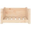Pelíšek pro psy 55,5 x 45,5 x 28 cm masivní borovice 821442
