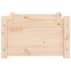Pelíšek pro psy 55,5 x 45,5 x 28 cm masivní borovice 821442