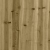 Zahradní lavice gabionový design 100 x 70 x 72 cm borové dřevo 834364