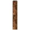 Botník kouřový dub 80 x 21 x 125,5 cm kompozitní dřevo 839928