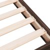 Rám postele bez matrace hnědý dub 90 x 190 cm kompozitní dřevo 842076