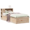 Postel bez matrace 90 x 200 cm masivní borovice 3323434