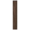 Knihovna/dělící stěna hnědý dub 67x25x161,5 cm kompozitní dřevo 858081