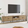 TV skříňka se zásuvkou dub artisan 200x25x44cm kompozitní dřevo 857697