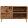 Skříňka na LP desky dub artisan 84,5x38x48 cm kompozitní dřevo 857164