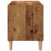 Skříňka na LP desky dub artisan 84,5x38x48 cm kompozitní dřevo 857164