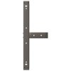 Nohy konferenčního stolku ve tvaru T, 2 ks, černé, 60 x 25 x (30-31) cm, ocel 4013015