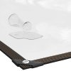 Čirá plachta s oky 4x5 m polyethylen 4018563