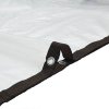 Čirá plachta s oky 4x5 m polyethylen 4018563