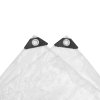 Čirá plachta s oky 2x8 m PVC 4018596