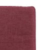 Jídelní židle 6 ks vínové textil 3315628