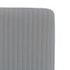 Jídelní židle 6 ks světle šedé textil 3315567