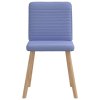Jídelní židle 4 ks Džínová modrá látka 3315254