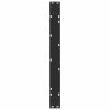 Nohy k jídelnímu stolu ve tvaru V, 2 ks, černé, 90 x (72-73,3) cm, ocel 4012652