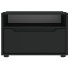 TV skříňka VISNES černý 60x40x38 cm kompozitní dřevo 4108289