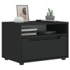 TV skříňka VISNES černý 60x40x38 cm kompozitní dřevo 4108289