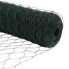 Zahradní plot Sada 2 Zelená Kov 25 x 1,5 m Zahradní plot 3336731