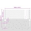 Plotové sloupky vidaXL 11 ks U-Channel Zelené 40 cm Ocel, Zelený šestiúhelníkový plot vidaXL 0.4x100 m Ocel 3336775