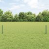 Plotové sloupky vidaXL 11 ks U-Channel Zelené 40 cm Ocel, Zelený šestiúhelníkový plot vidaXL 0.4x100 m Ocel 3336775