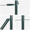 Plotové sloupky 52 ks Zelené Ø32 mm 100 cm Pozinkovaná ocel 3350114