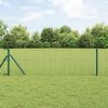 Plotové sloupky 52 ks Zelené Ø32 mm 100 cm Pozinkovaná ocel 3350114