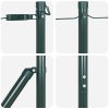 Sloupy plotu 52 ks Zelená Ø32 mm 190 cm Zinkovaná ocel 3350122