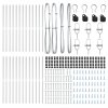 plotové sloupky 26 ks Ø32 mm 190 cm pozinkovaná ocel 3350157