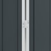 klec pro ptáky antracitová 310x215x247 cm, ocel 3325159