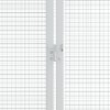 Kotec pro ptáky antracitový 310x227x247 cm ocel 3325160