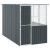 Klec pro ptáky antracitová 215x78x200 cm pozinkovaná ocel 3325169
