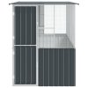 Klec pro ptáky antracitová 215x78x200 cm pozinkovaná ocel 3325169