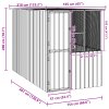 Klec pro ptáky antracitová 215x78x200 cm pozinkovaná ocel 3325169