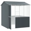 Klec pro ptáky Anthracitová 215x78x200 cm Galvanizovaná ocel 3325170