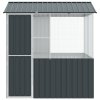 Klec pro ptáky Anthracitová 215x78x200 cm Galvanizovaná ocel 3325170