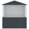 Klec pro ptáky Anthracitová 215x78x200 cm Galvanizovaná ocel 3325170