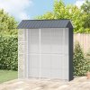 Klec pro ptáky Antracitová 215x110x247 cm Ocel 3325172