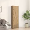 Šatník z umělého dubu 55x25x189 cm z kompozitního dřeva 3334016