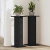 Stojan na rostliny 2 pcs Černý dub 30 x 30 x 80 cm 3345111
