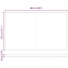 Automatická vysouvací markýza multicolor pruh 500x300 cm 3331308