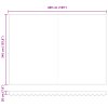 Ruční výsuvná markýza víc barevná 500x350 cm 3331509