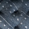3místný modulární pouf pohovka přestavitelná indigo látka 3315112
