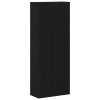 Skříně 2 kusy Černý Dub 69,5x34x180 cm Kompozitní dřevo 3333103