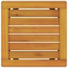 Sluneční lehátko se stolkem Solid Wood Acacia 3333829